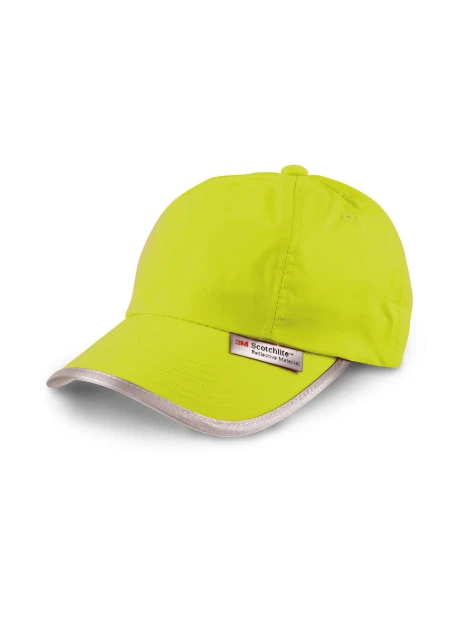 RESULT Casquette avec bordures réfléchissantes /api/colors/e5315b4f-9aed-482d-99bf-360238f2bb1e personnalisable