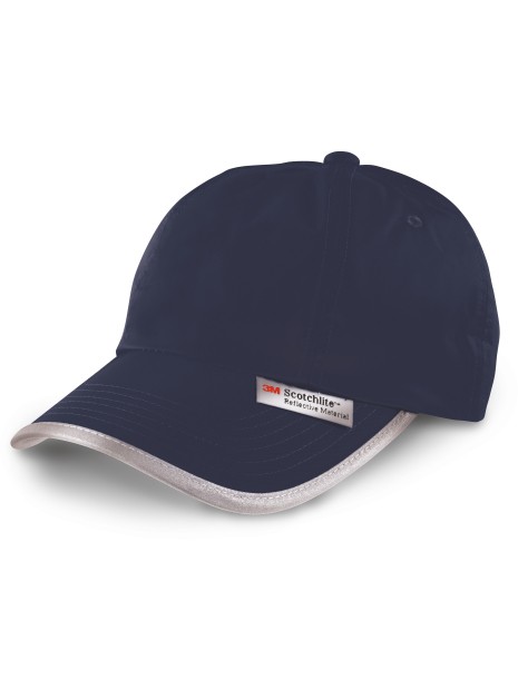 RESULT Casquette avec bordures réfléchissantes /api/colors/b68891a9-1d28-4f7a-8deb-775c45027afd personnalisable