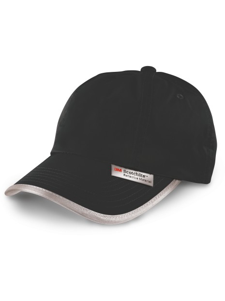 RESULT Casquette avec bordures réfléchissantes /api/colors/b9fdad4a-5e94-45cb-8c03-c08b349b28c3 personnalisable