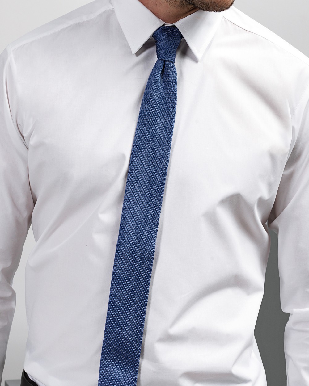 PREMIER Slim knitted tie Bandanas, Schals, Kravatten personalisierbar