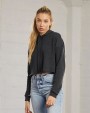 Sweat-shirts personnalisable BELLA-CANVAS Sweat-shirt crop à capuche femme