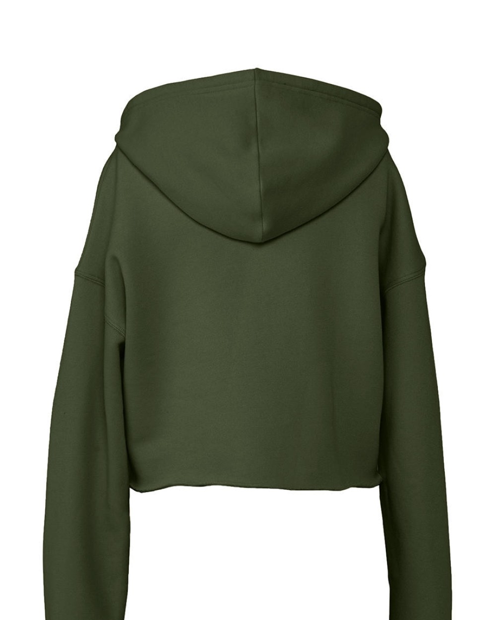 BELLA-CANVAS Cropped Kapuzensweatshirt Sweatshirts personalisierbar