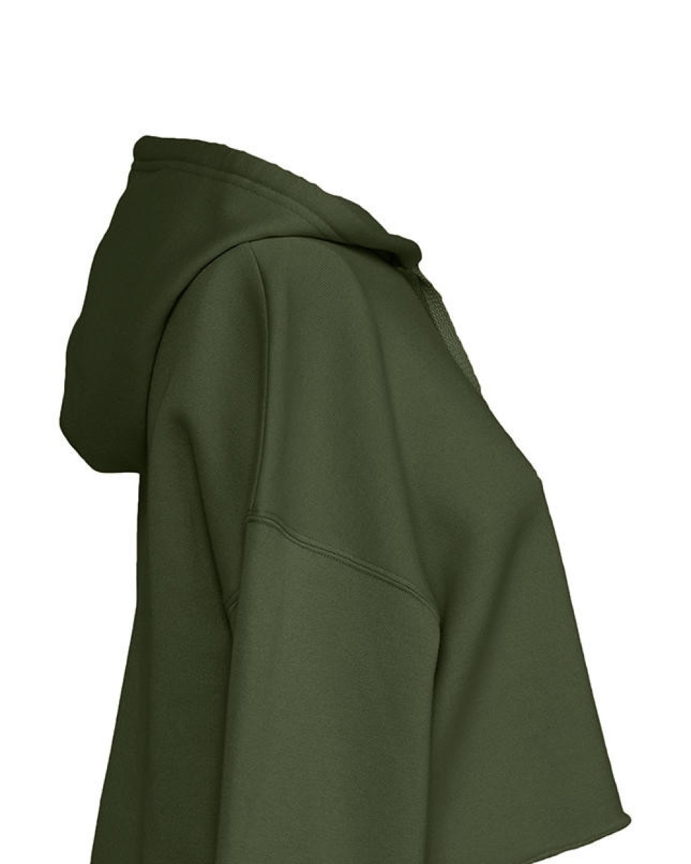 Sweat-shirts personnalisable BELLA-CANVAS Sweat-shirt crop à capuche femme