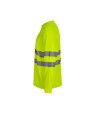 T-shirts VELILLA COTON/POLYESTER LS HIGH VISIBILITY T-SHIRT voor bedrukking &amp; borduring