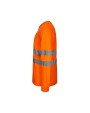 VELILLA COTON/POLYESTER LS HIGH VISIBILITY T-SHIRT T-Shirts personalisierbar