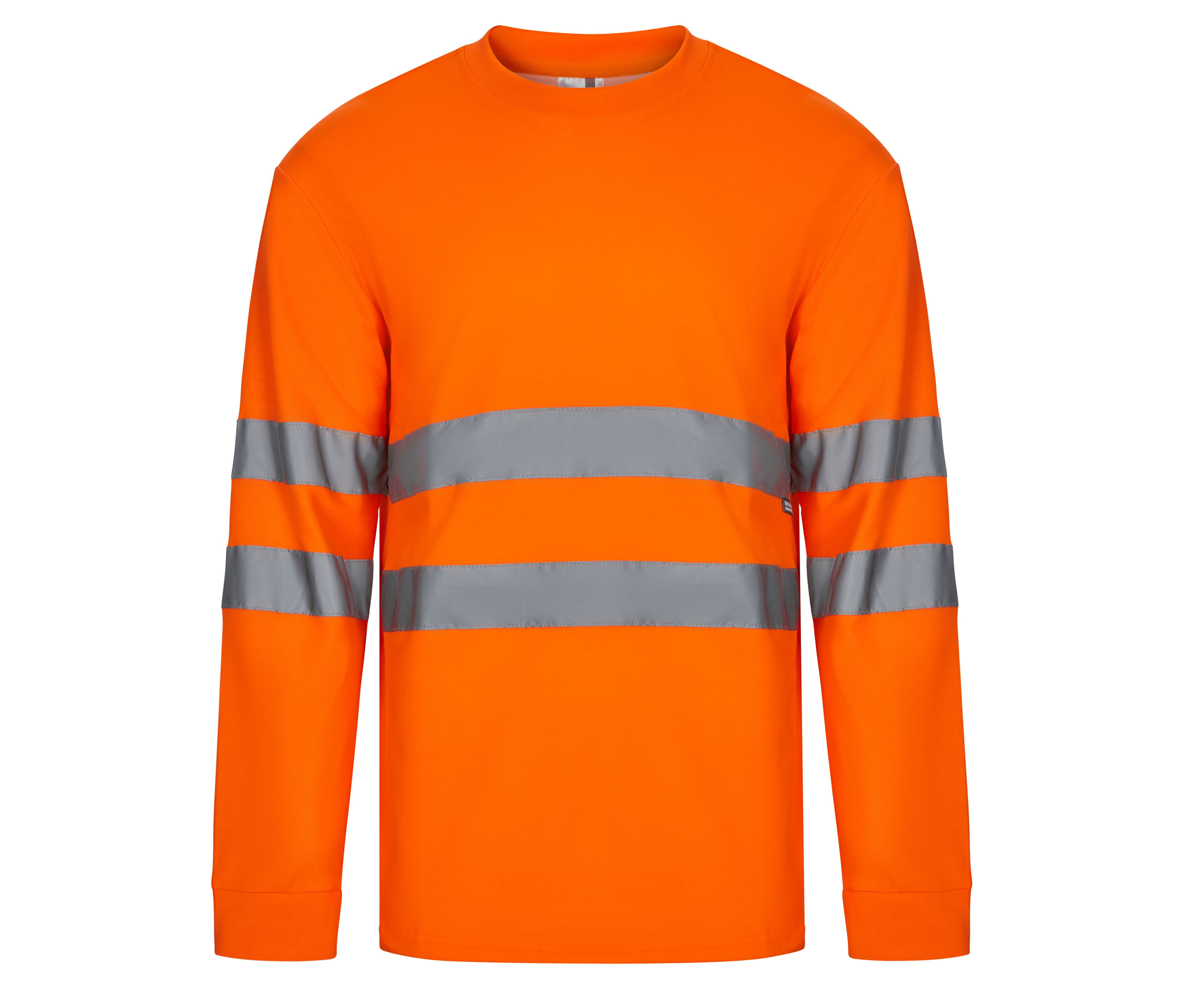 T-shirts VELILLA COTON/POLYESTER LS HIGH VISIBILITY T-SHIRT voor bedrukking &amp; borduring
