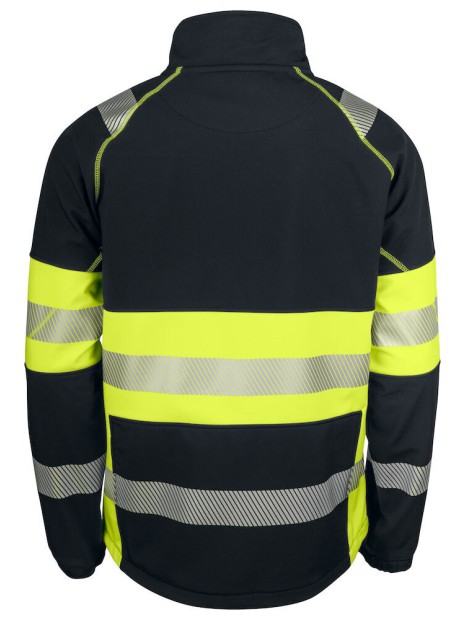 PROJOB 6443 SOFTSHELL DEPERLANTE - EN ISO 20471 CLASSE 1 /api/colors/f8fdaa66-6ddc-4b38-97a7-dc26c00d2622 personnalisable