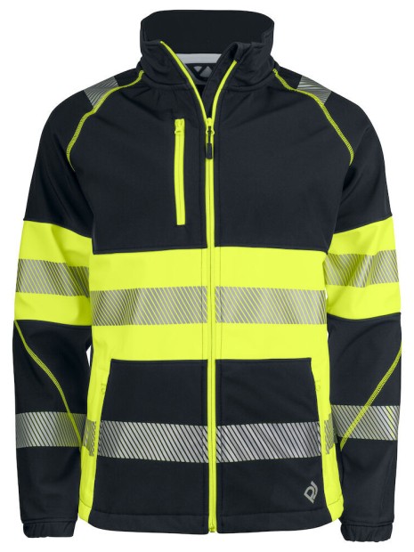 PROJOB 6443 SOFTSHELL DEPERLANTE - EN ISO 20471 CLASSE 1 /api/colors/f8fdaa66-6ddc-4b38-97a7-dc26c00d2622 personnalisable