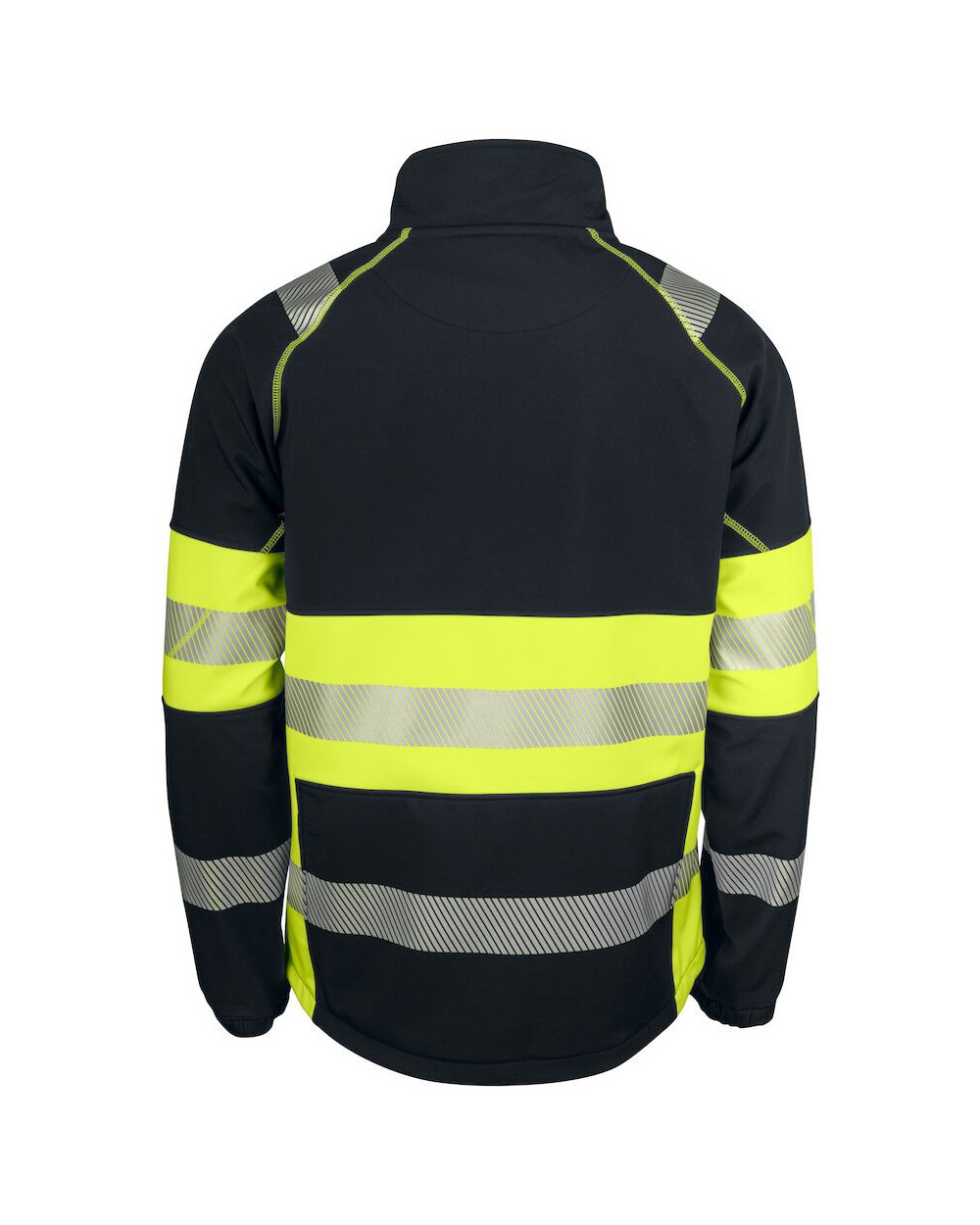 Softshells personnalisable PROJOB 6443 SOFTSHELL DEPERLANTE - EN ISO 20471 CLASSE 1