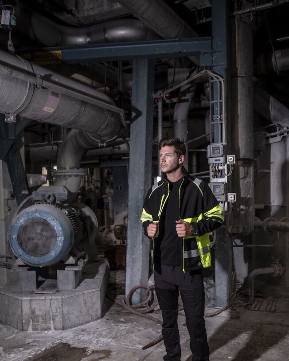 PROJOB 6443 SOFTSHELL JACKE EN ISO 20471 KLASSE 1 Softshells personalisierbar