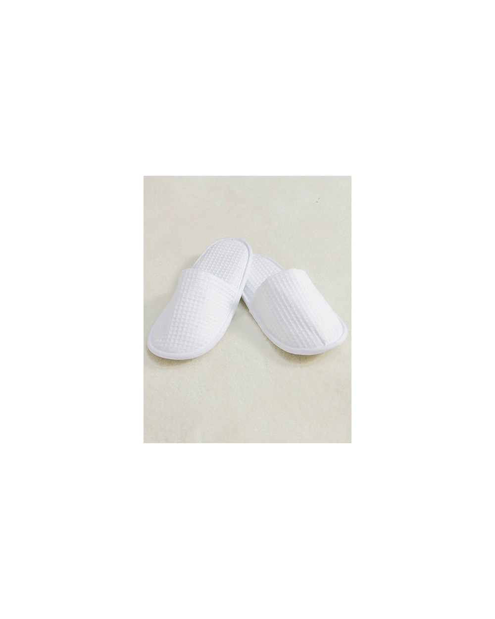 Benodigdheden TOWEL-CITY Waffle Mule Slippers voor bedrukking &amp; borduring