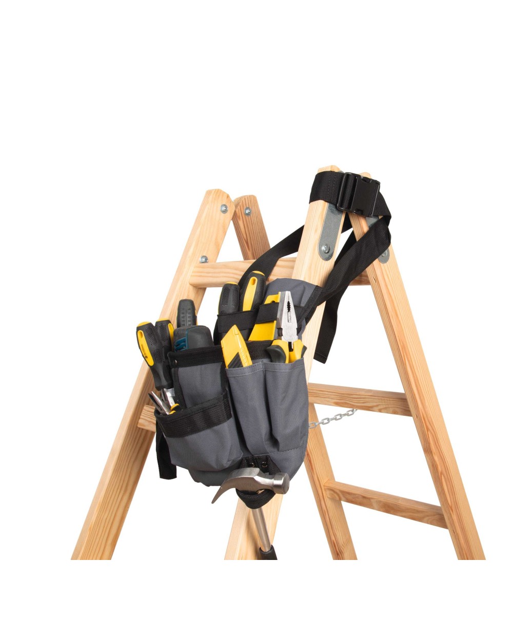 Tassen & Zakken WK. DESIGNED TO WORK Gereedschaptas met riem voor bedrukking &amp; borduring