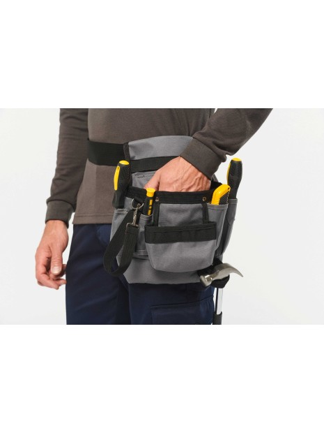 WK. DESIGNED TO WORK Sac à outils avec ceinture  personnalisable