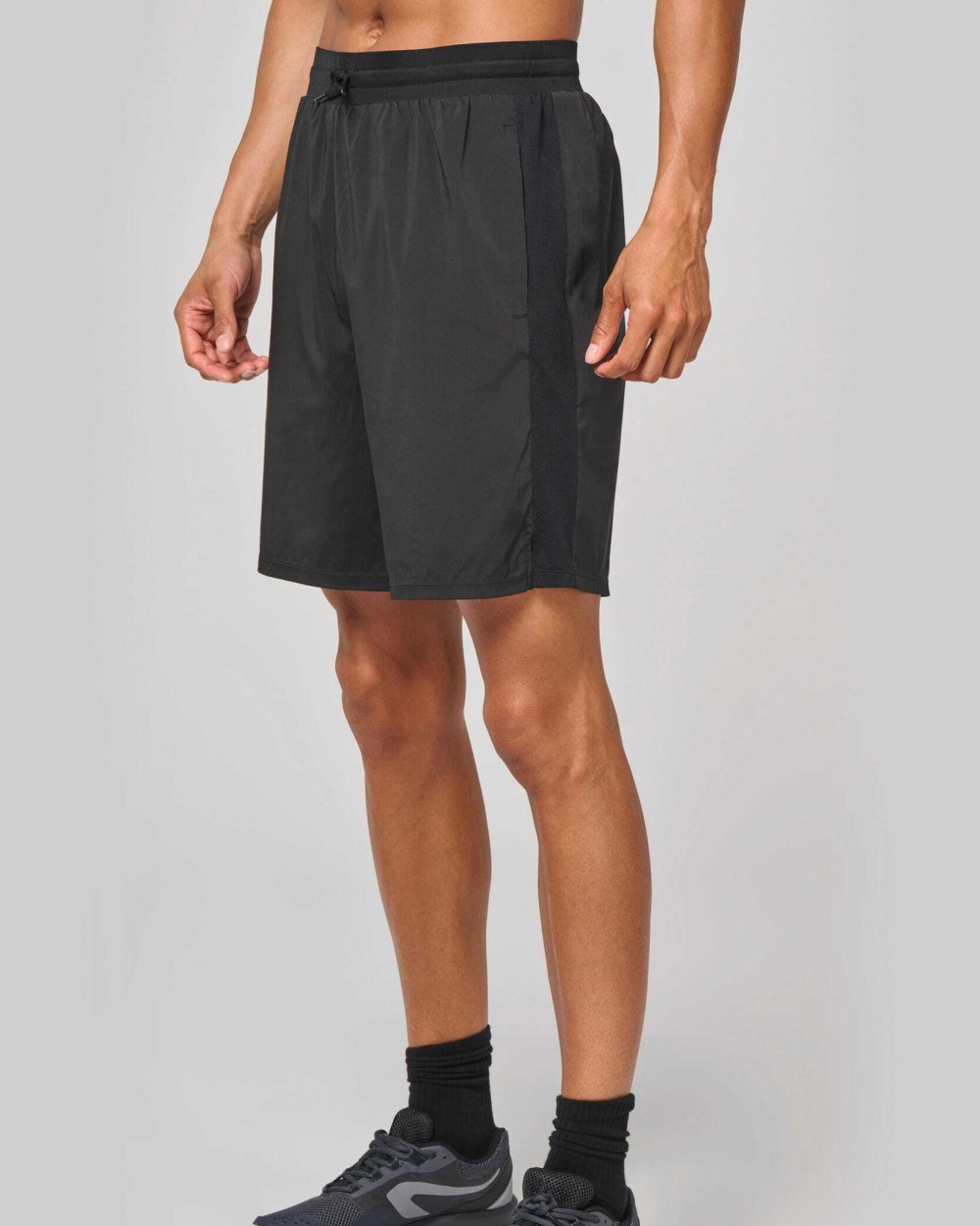 Bermuda's & Shorts PROACT 2-in-1 duurzame shorty met ingewerkte ondershort voor bedrukking &amp; borduring