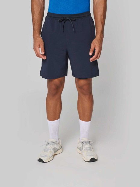 Bermudas & Shorts à personnaliser PROACT Short écoresponsable 2 en 1 avec sous short intégré homme 