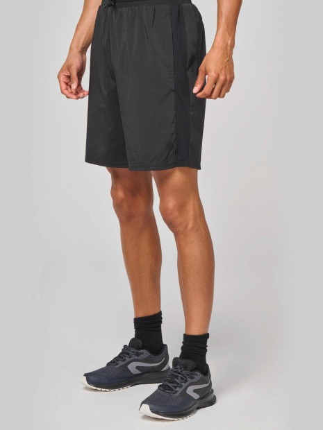 Bermudas & Shorts à personnaliser PROACT Short écoresponsable 2 en 1 avec sous short intégré homme 