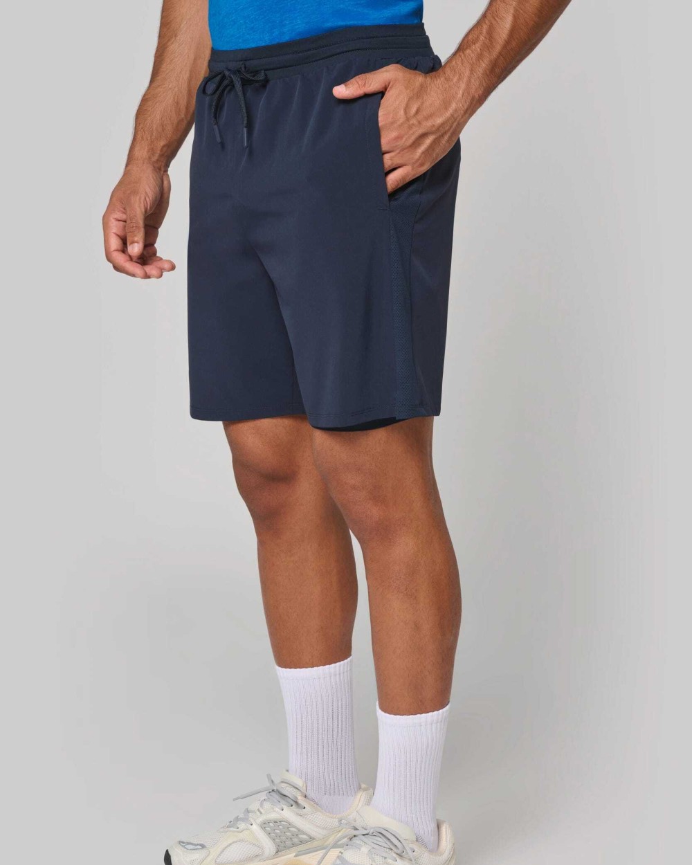 Bermuda's & Shorts PROACT 2-in-1 duurzame short met ingewerkte ondershort voor bedrukking &amp; borduring