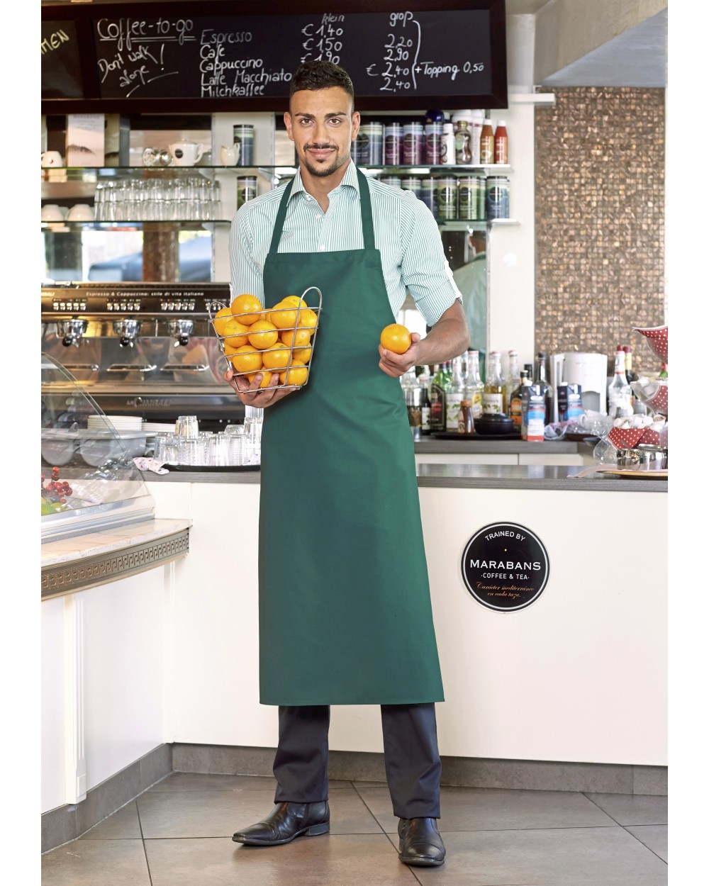 C.G. WORKWEAR Verona Classic Schürzen personalisierbar