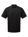 PREMIER Veste chef cuisinier manches courtes "Essential" /api/colors/b9fdad4a-5e94-45cb-8c03-c08b349b28c3 personnalisable