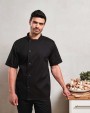 Vestes personnalisable PREMIER Veste chef cuisinier manches courtes "Essential"