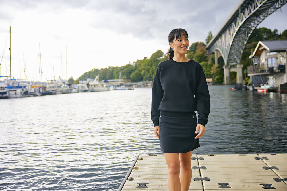 CUTTER & BUCK Pemberton Crewneck Ladies Sweatshirts personalisierbar