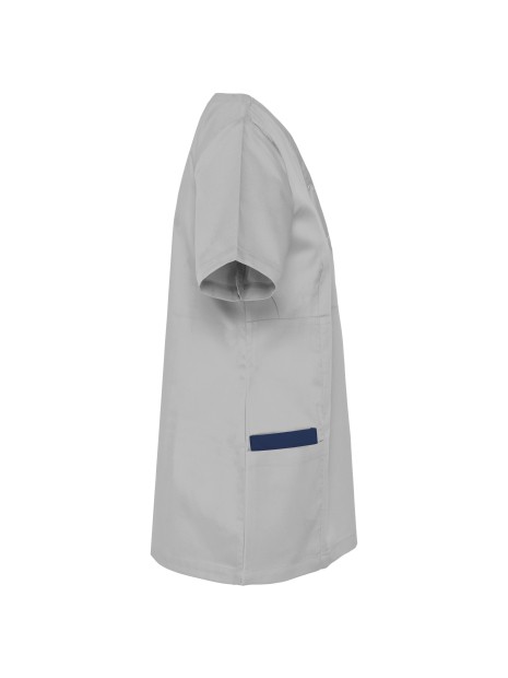 WK. DESIGNED TO WORK Blouse polycoton avec boutons-pression femme /api/colors/b8c3da1f-f409-43cb-b759-5e63471e125b personnalisable