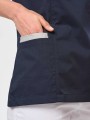 Tabliers à personnaliser WK. DESIGNED TO WORK Blouse polycoton avec boutons-pression femme 