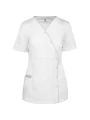 WK. DESIGNED TO WORK Blouse polycoton avec boutons-pression femme /api/colors/7a92cd2d-10d2-40b4-928b-296bb7487506 personnalisable