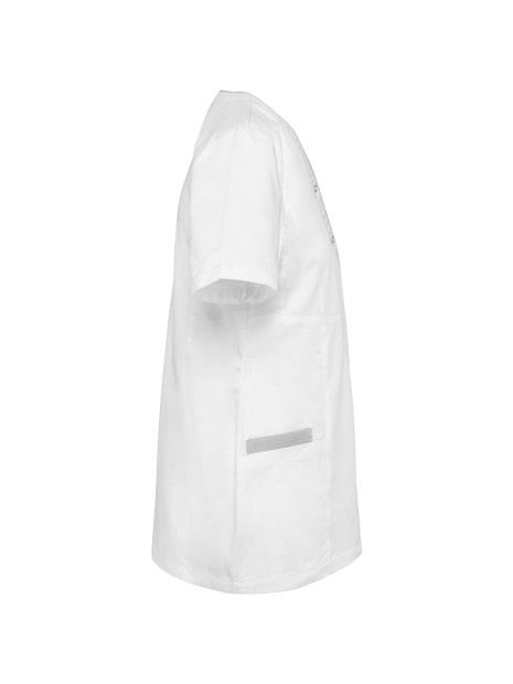 WK. DESIGNED TO WORK Blouse polycoton avec boutons-pression femme /api/colors/7a92cd2d-10d2-40b4-928b-296bb7487506 personnalisable