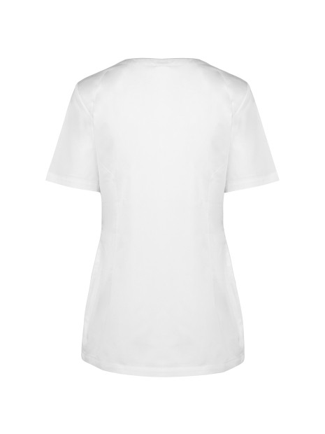 WK. DESIGNED TO WORK Blouse polycoton avec boutons-pression femme /api/colors/7a92cd2d-10d2-40b4-928b-296bb7487506 personnalisable