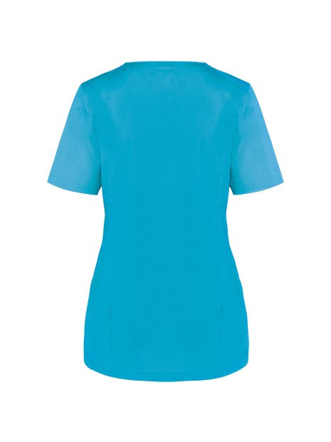 WK. DESIGNED TO WORK Blouse polycoton avec boutons-pression femme /api/colors/9008b46b-4f28-4c6a-b38a-129737fde9e1 personnalisable