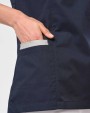 Tabliers personnalisable WK. DESIGNED TO WORK Blouse polycoton avec boutons-pression femme