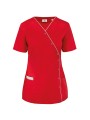 WK. DESIGNED TO WORK Blouse polycoton avec boutons-pression femme /api/colors/50f7aeee-1fd5-467a-8ea2-bf4816a00f75 personnalisable