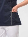 Tabliers à personnaliser WK. DESIGNED TO WORK Blouse polycoton avec boutons-pression femme 