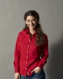 Hemden COTTOVER SHIRT TWILL LADY - GOTS GECERTIFICEERD voor bedrukking &amp; borduring