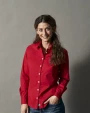 Chemises personnalisable COTTOVER CHEMISE TWILL FEMME - CERTIFIÉ GOTS
