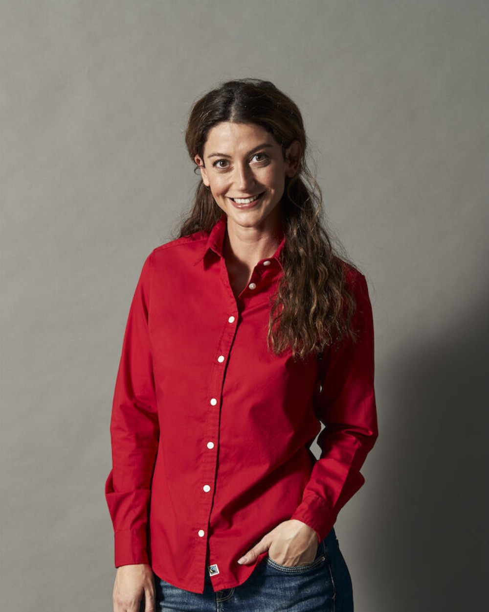 Hemden COTTOVER SHIRT TWILL LADY - GOTS GECERTIFICEERD voor bedrukking &amp; borduring