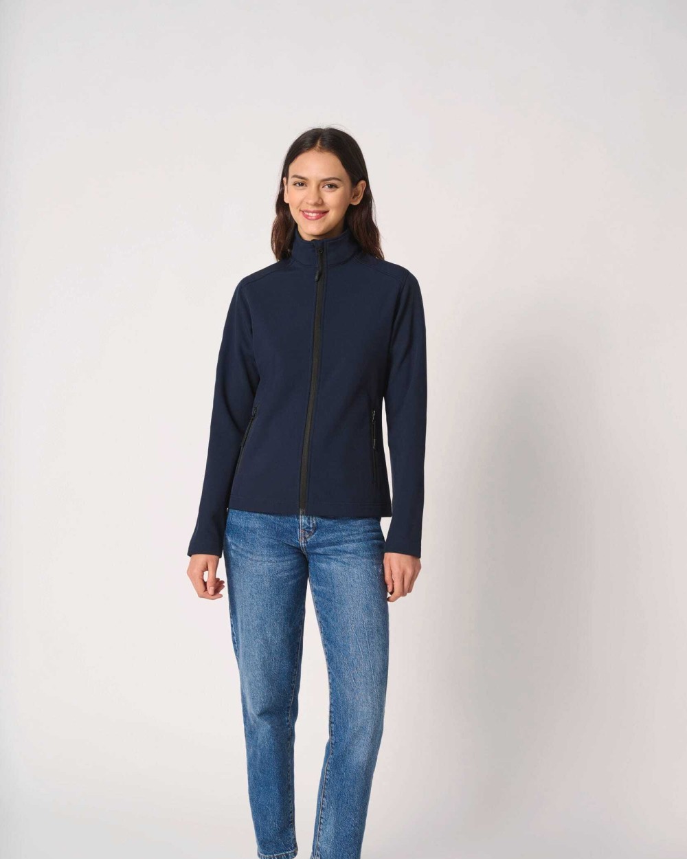 IDEAL BASIC BRAND Damen 2-Lagen-Softshelljacke Softshells personalisierbar