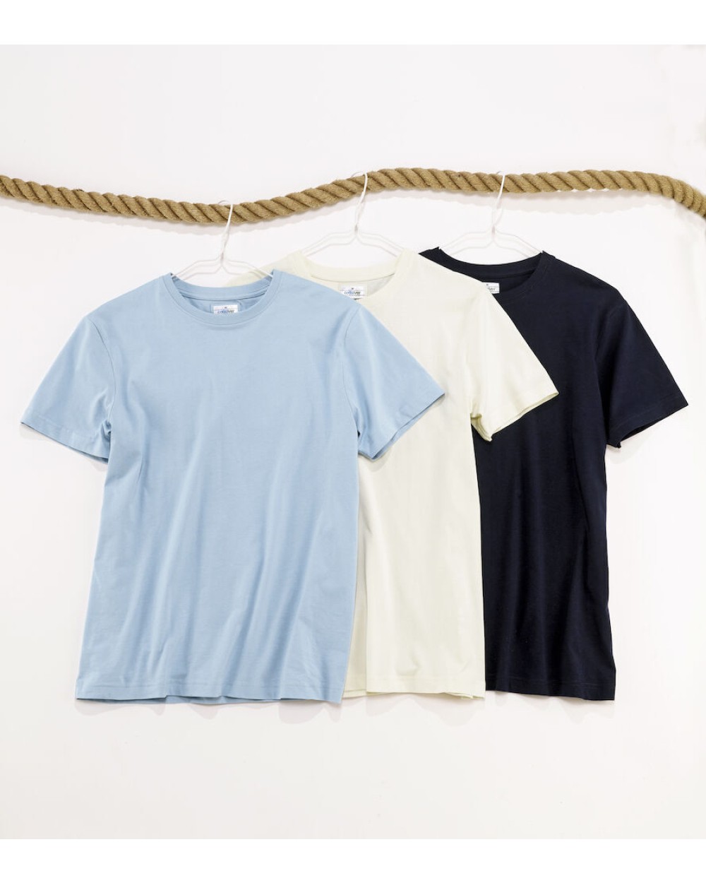 T-Shirts personnalisable COTTOVER T-SHIRT COL ROND HOMME - CERTIFIÉ GOTS