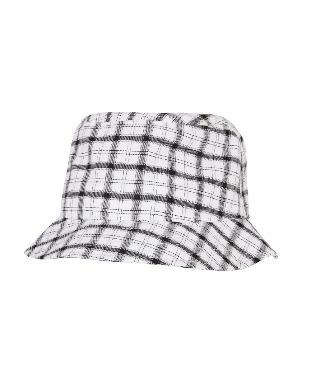 FLEXFIT CHECK BUCKET HAT Bob-Mützen personalisierbar