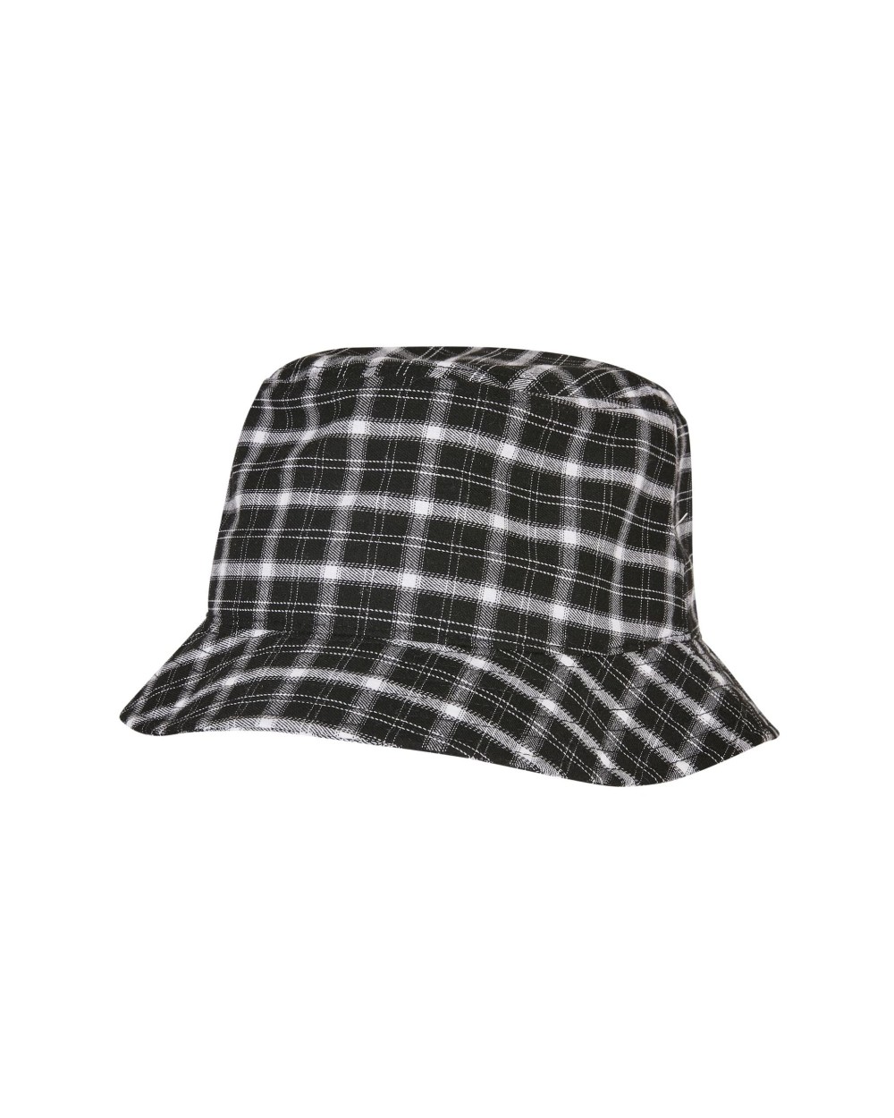 FLEXFIT CHECK BUCKET HAT Bob-Mützen personalisierbar