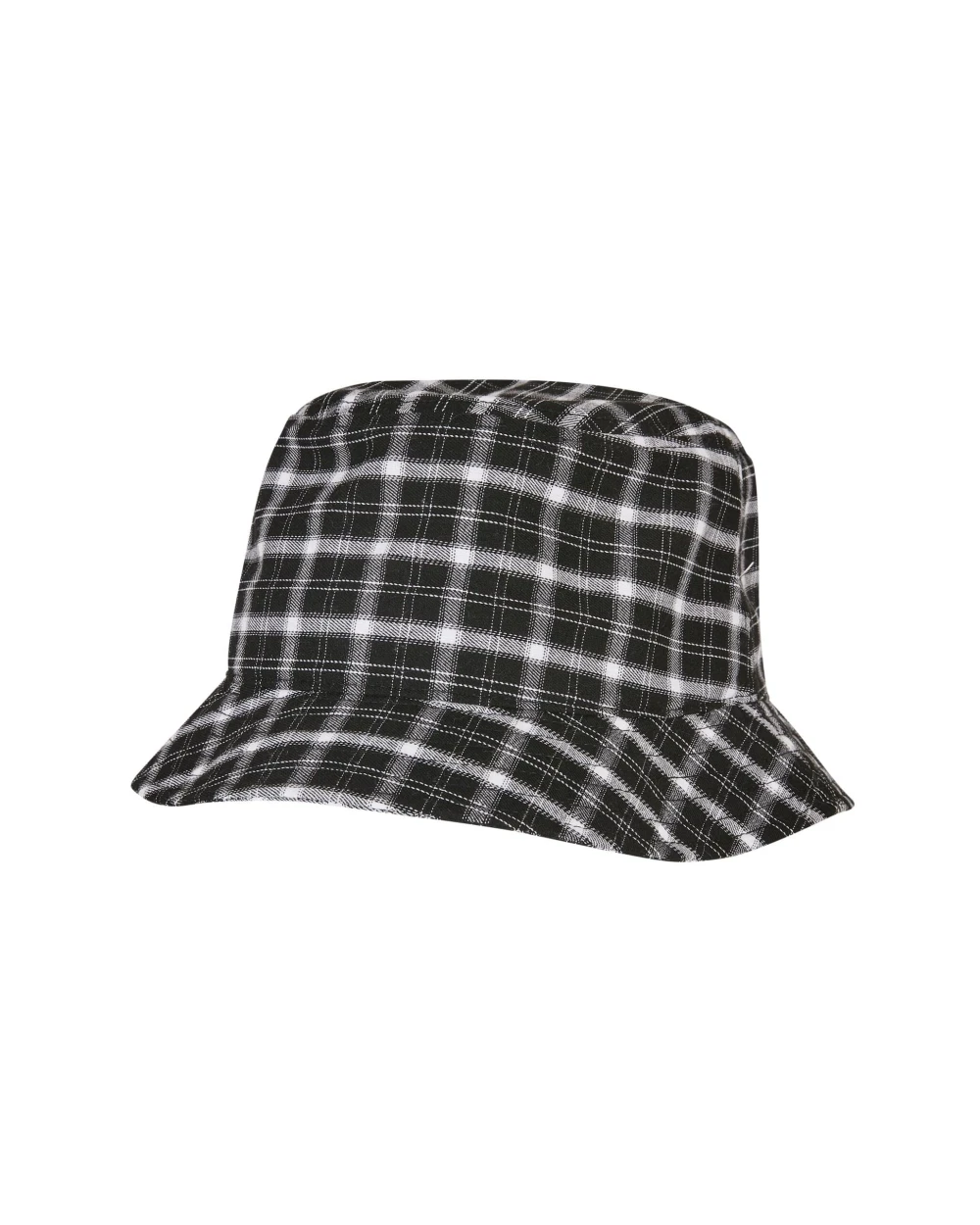 FLEXFIT CHECK BUCKET HAT Bob-Mützen personalisierbar