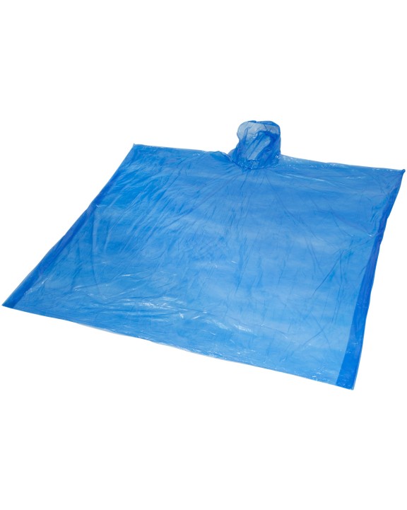 Jassen 4DO Ziva wegwerp regenponcho met opbergtasje voor bedrukking &amp; borduring