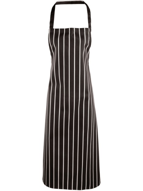 PREMIER Tablier à bavette rayé /api/colors/e945e77a-c49d-482d-a416-924871e9a782 personnalisable