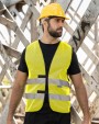 Fluo vestjes KORNTEX Mesh-Vest "Thessaloniki" voor bedrukking &amp; borduring