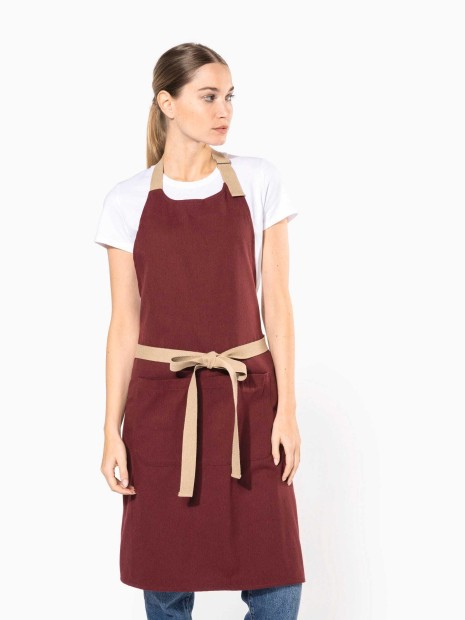 Tabliers à personnaliser KARIBAN Tablier écoresponsable unisexe 