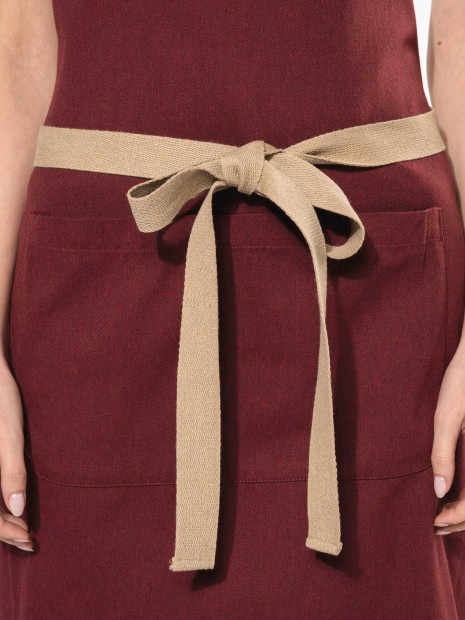 Tabliers à personnaliser KARIBAN Tablier écoresponsable unisexe 