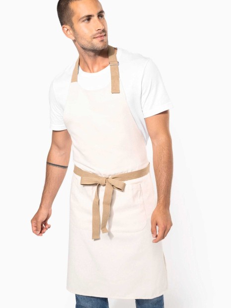 Tabliers à personnaliser KARIBAN Tablier écoresponsable unisexe 