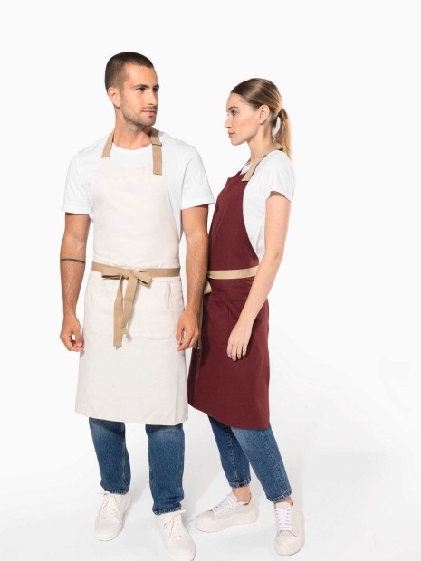 Tabliers à personnaliser KARIBAN Tablier écoresponsable unisexe 