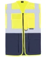 KORNTEX Executive Hi-Viz Safety Vest Warnwesten personalisierbar